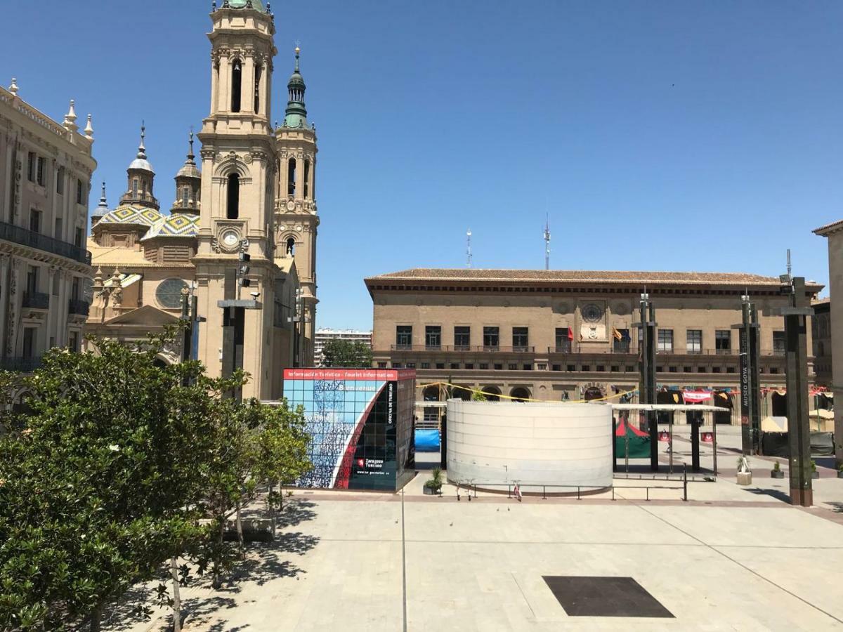 Az El Balcon A La Basilica Lejlighed Zaragoza Eksteriør billede